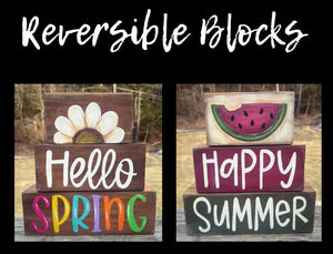 Spring Summer Reversible Blocks April 2, 2025